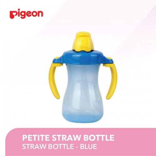 Pigeon Petite Straw Bottle 9m+ 150ml - Blue